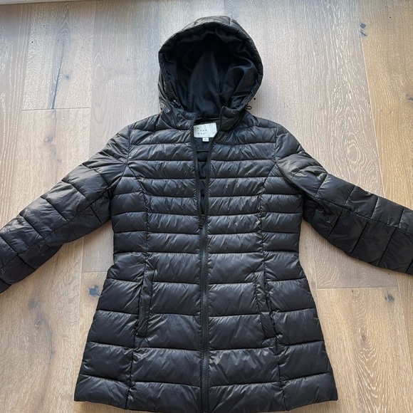 a new day Jackets & Blazers - A New Day puffer jacket black. Very warm. Gently used. Good condition.